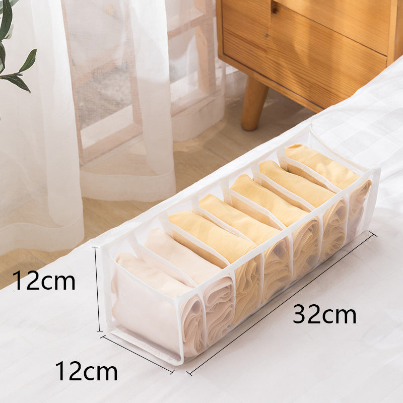 Wholesale Socks and Underwear Three-in-one Household Drawer Mesh Storage Box
